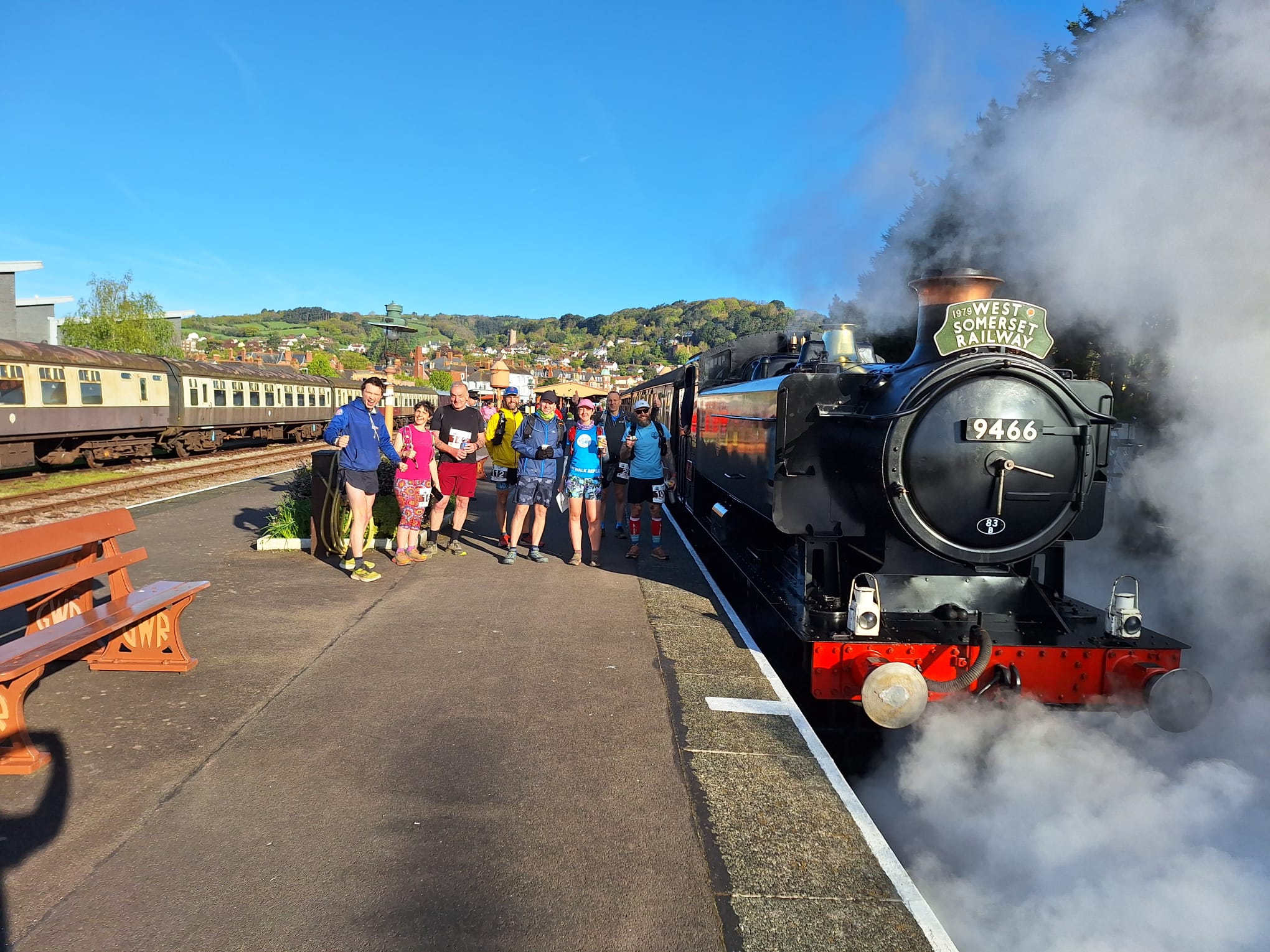 Steaming to the Coast